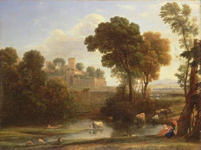 Italian Landscape by Claude Lorrain